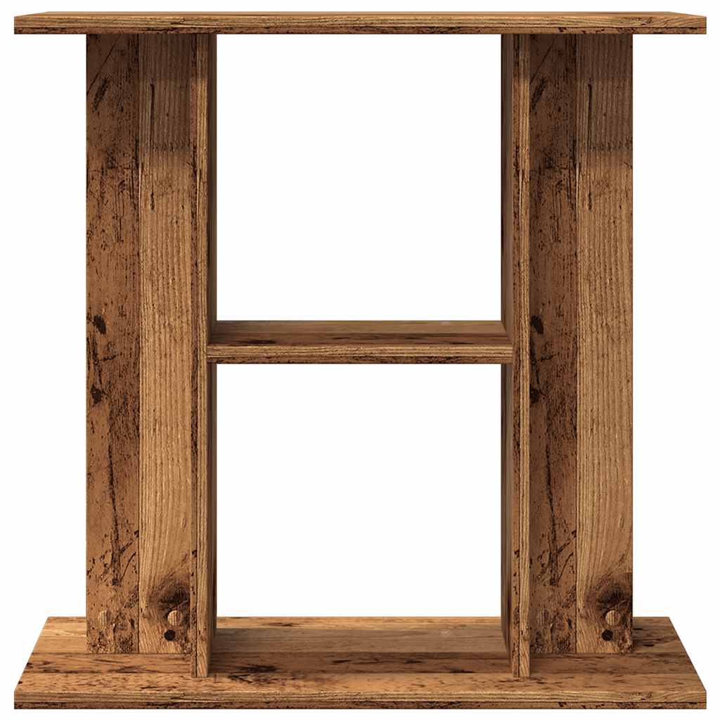 Akvaariumialus vanast puidust 60 x 30 x 60 cm, töödeldud puit