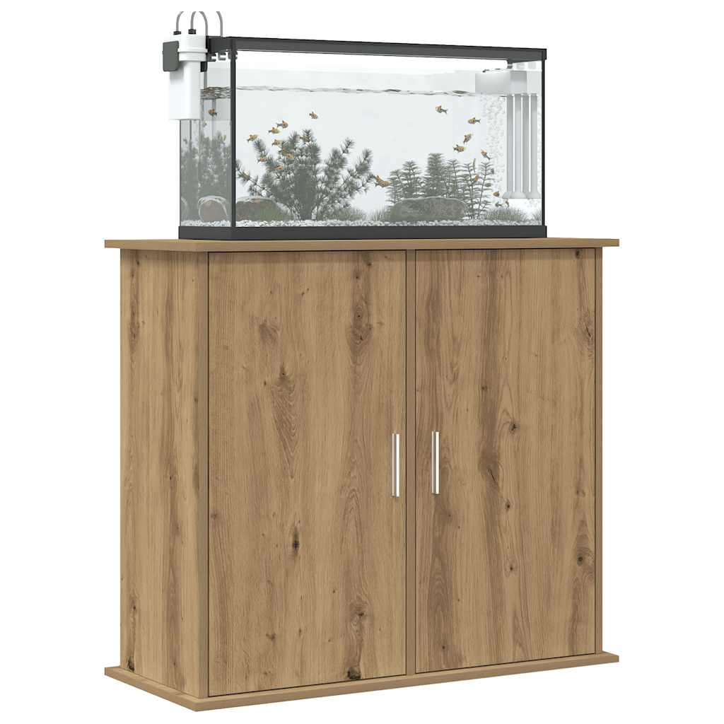 Akvaariumialus, käsitööna valminud tamm, 81 x 36 x 73 cm, töödeldud puit