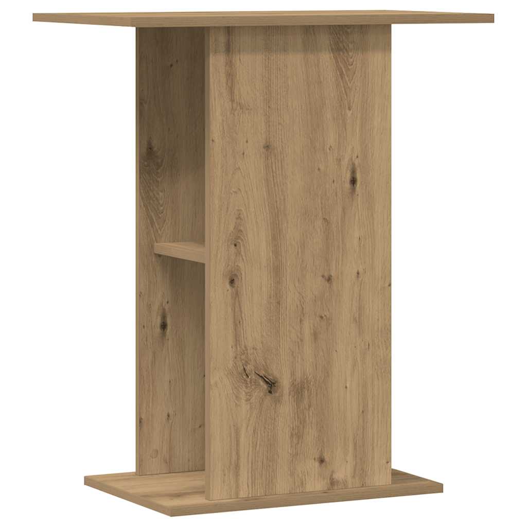 Akvaariumialus, käsitööna valminud tamm, 36 x 60,5 x 72,5 cm, töödeldud puit
