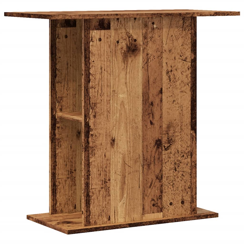 Akvaariumialus vanast puidust 36 x 75 x 72,5 cm töödeldud puidust
