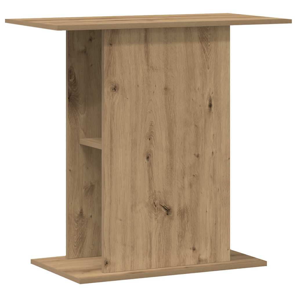 Akvaariumialus, käsitööna valminud tamm, 36 x 75 x 72,5 cm, töödeldud puit