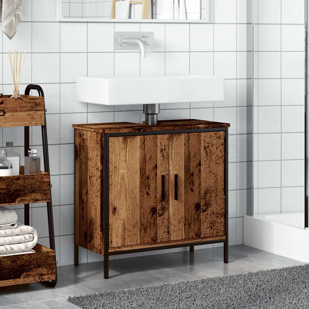 Valamukapp Vana puit 60x30x60 cm Engineered Wood