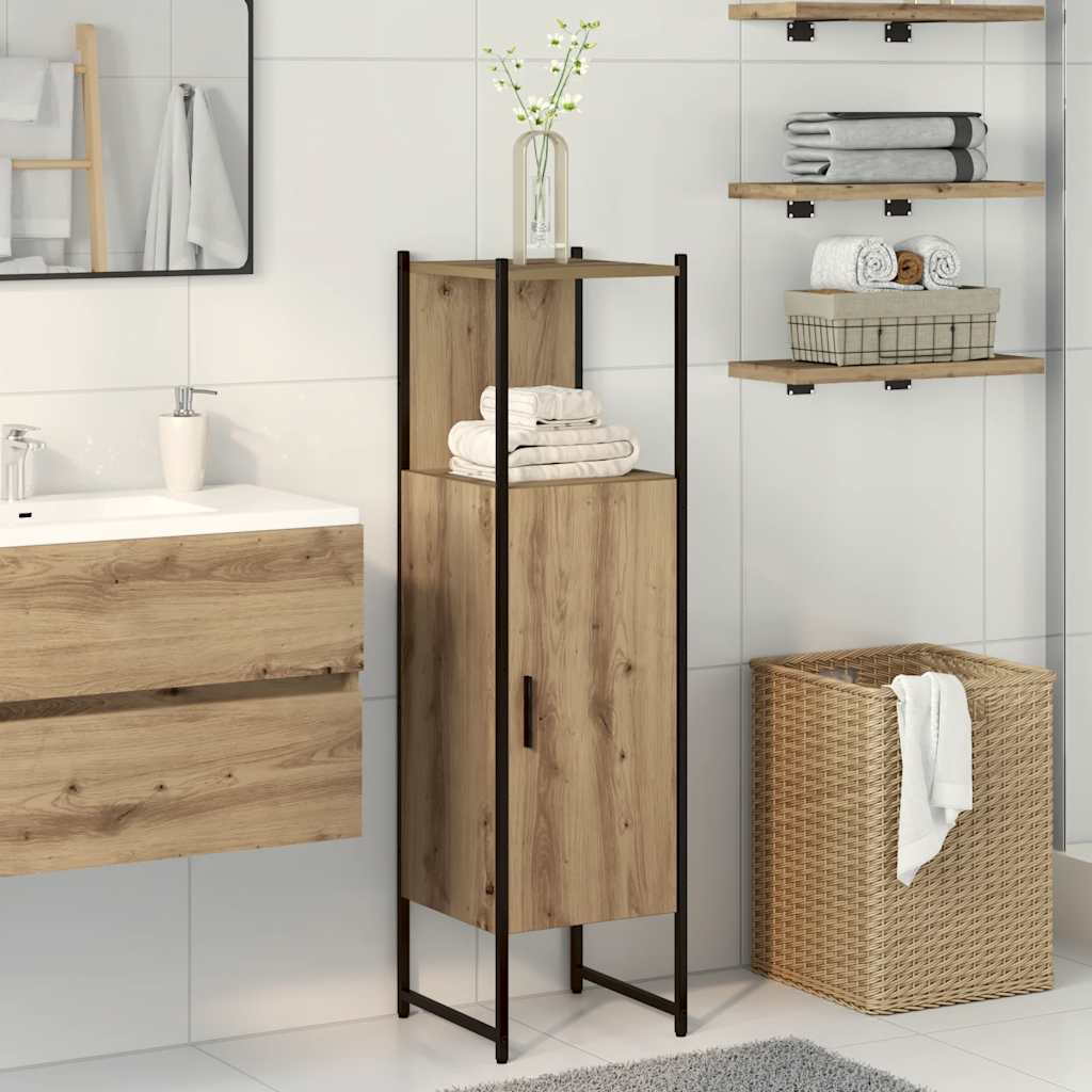 Vannitoakapp Artisan tamm 33x33x120,5 cm insenerpuit