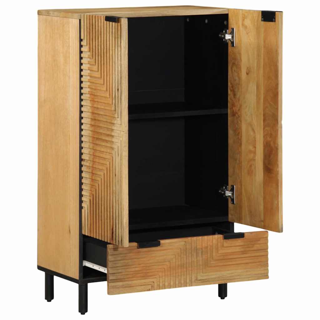 Highboard Pruun 60x33x100 cm Täispuidust Mango