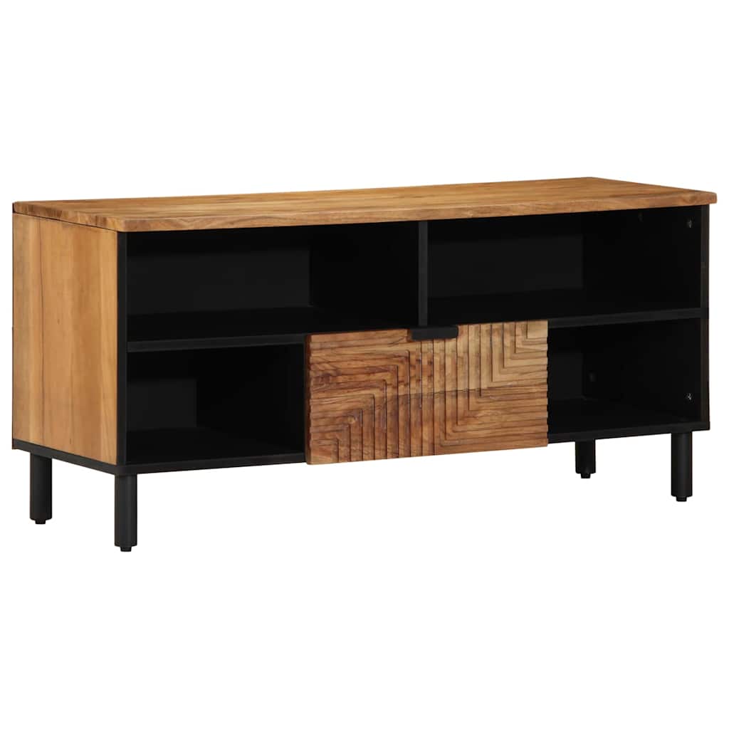 Telerikapp Solid Acacia Wood 100 x 33,5 x 46 cm