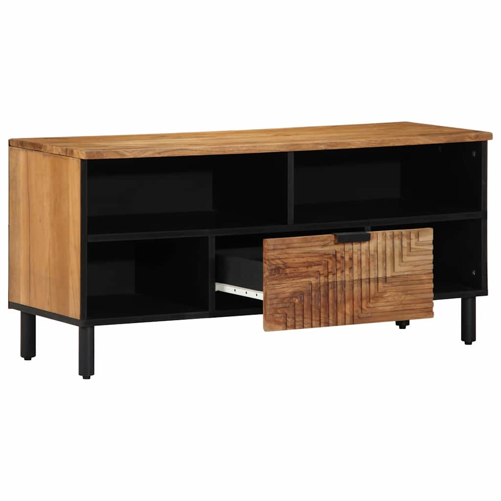 Telerikapp Solid Acacia Wood 100 x 33,5 x 46 cm