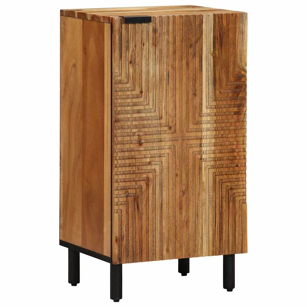 Kõide riiuliga uksega Pruun 40 x 33,5 x 75 cm Tugev mango puu