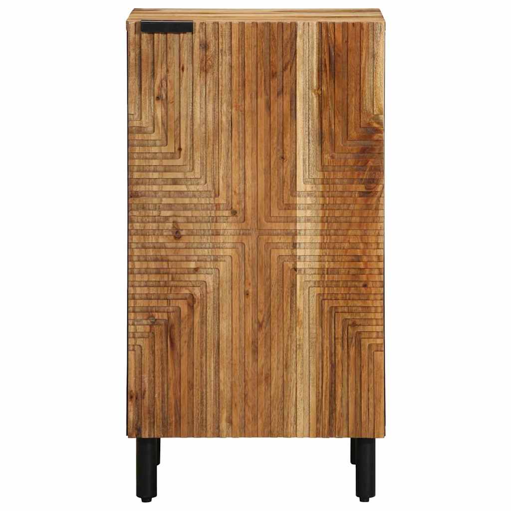 Kõide riiuliga uksega Pruun 40 x 33,5 x 75 cm Tugev mango puu