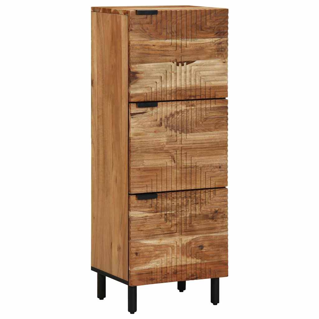 Kõrgushein riiuliga Pruun 40 x 33 x 110 cm Tugev mango puu