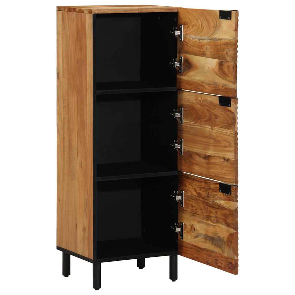 Kõrgushein riiuliga Pruun 40 x 33 x 110 cm Tugev mango puu