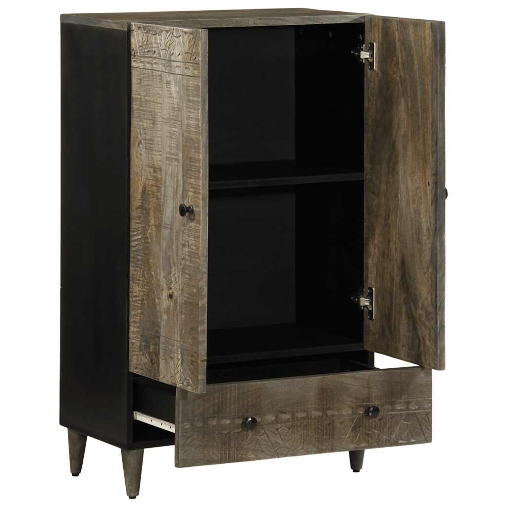 Highboard 60x33x100 cm täispuidust mango