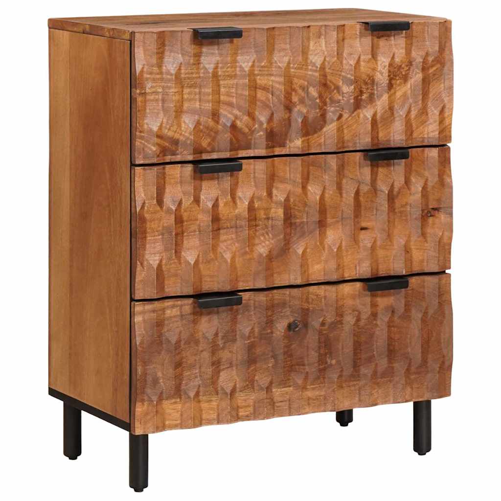 Kõide 60 x 33 x 75 cm Tugev mango puu Akaatsia pruun viimistlus