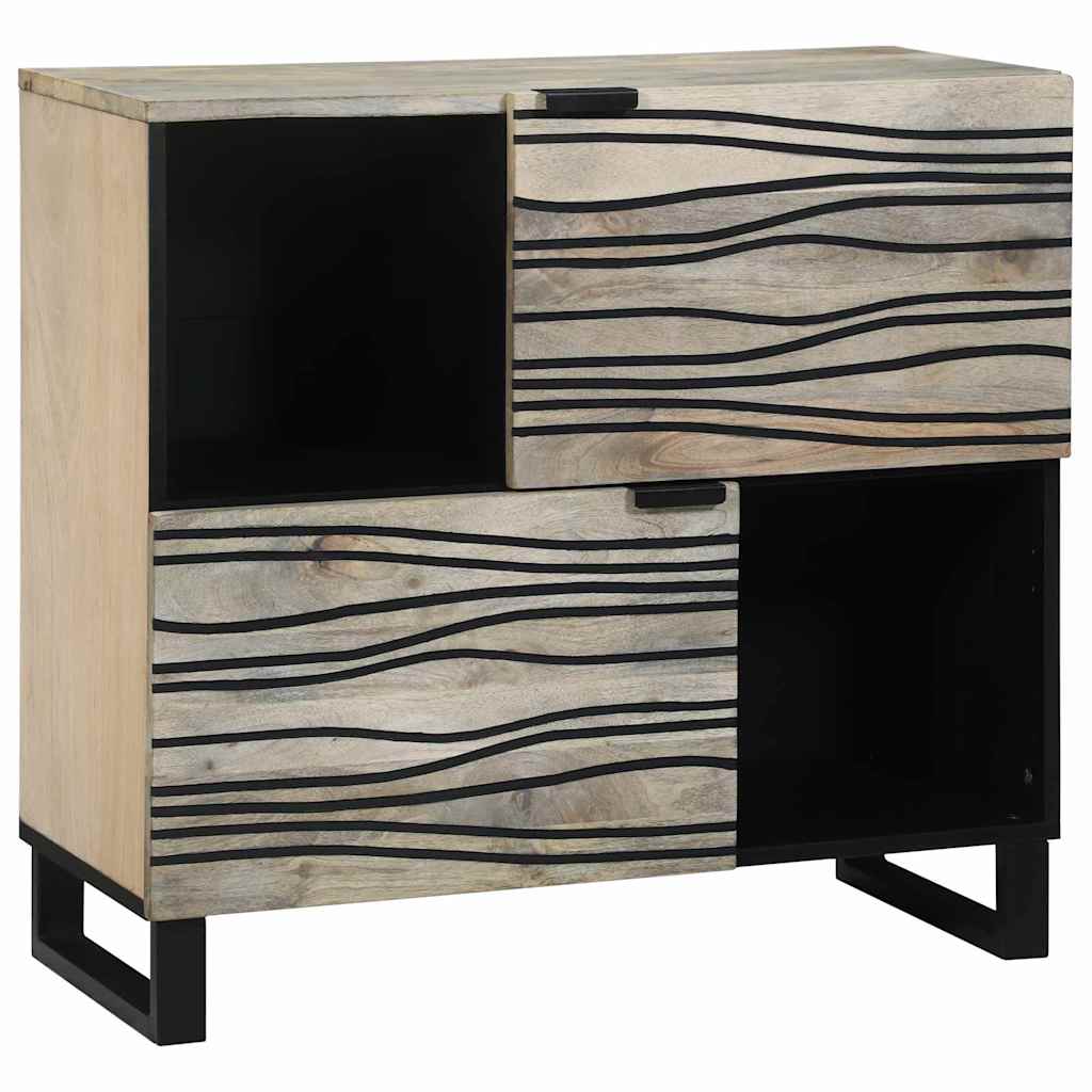 Kummut Valge 80 x 33 x 75 cm mangopuit