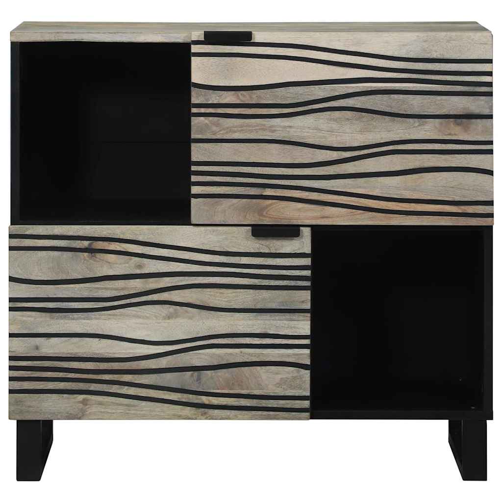 Kummut Valge 80 x 33 x 75 cm mangopuit