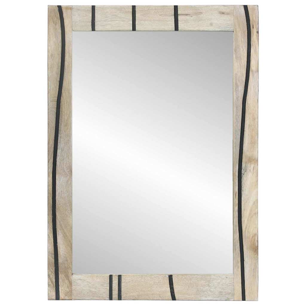 Vannitoa peegel Valge 50 x 2,5 x 70 cm Ristkülik
