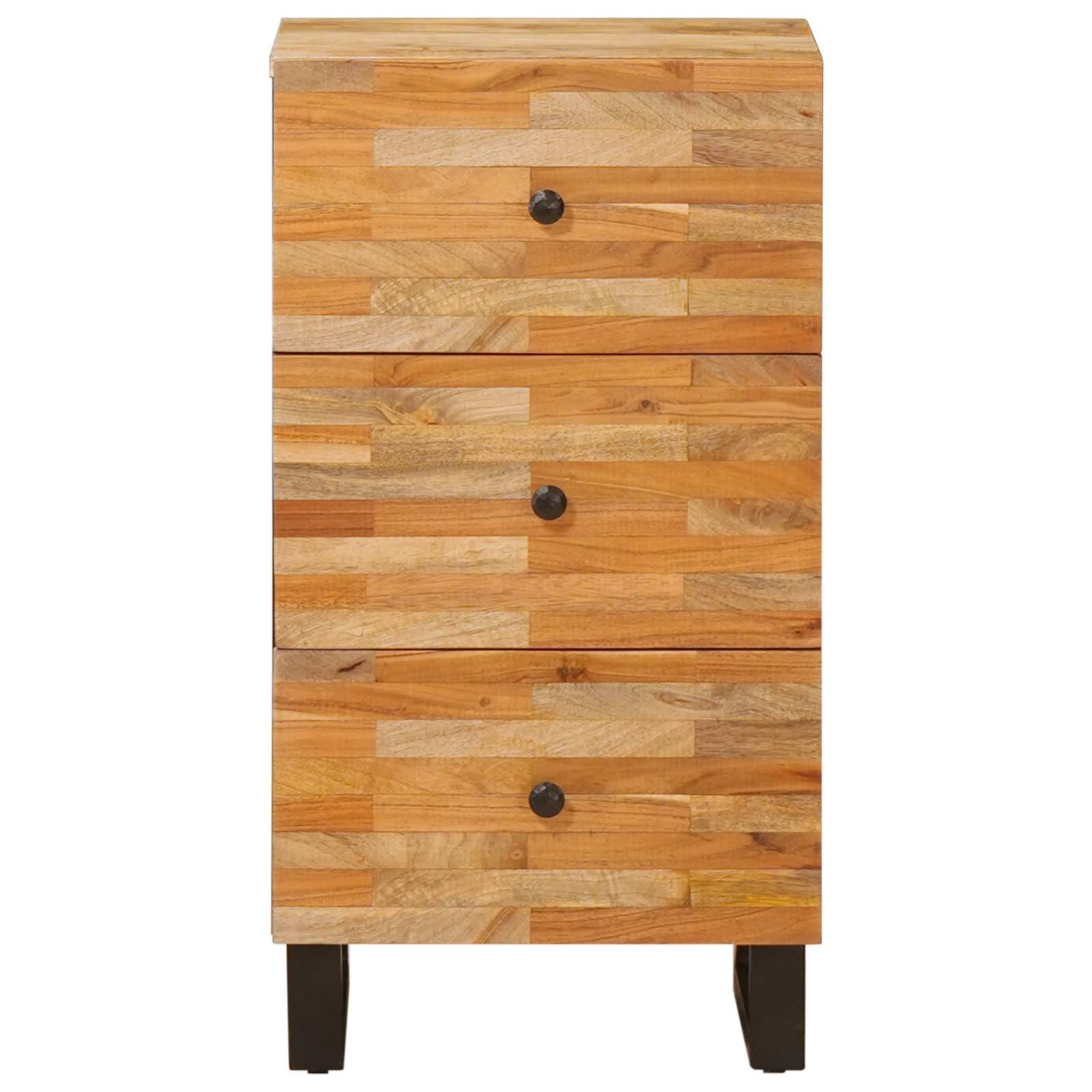 Kõrvalkapp sahtliga Pruun 40 x 33 x 75 cm Tugev mango puu