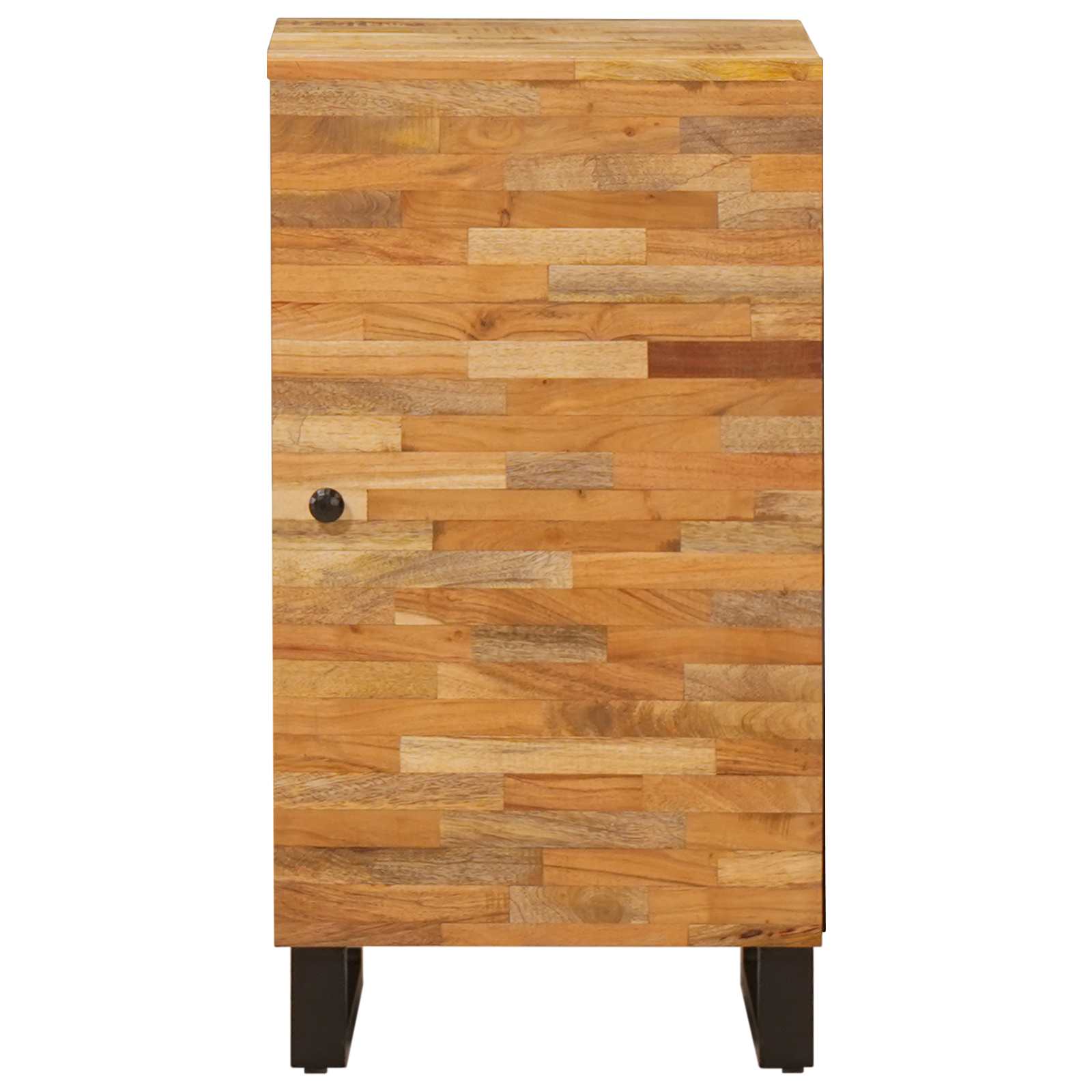 Kõrvalkapp ladustamisega Pruun 40 x 33 x 75 cm Tugev mango puu