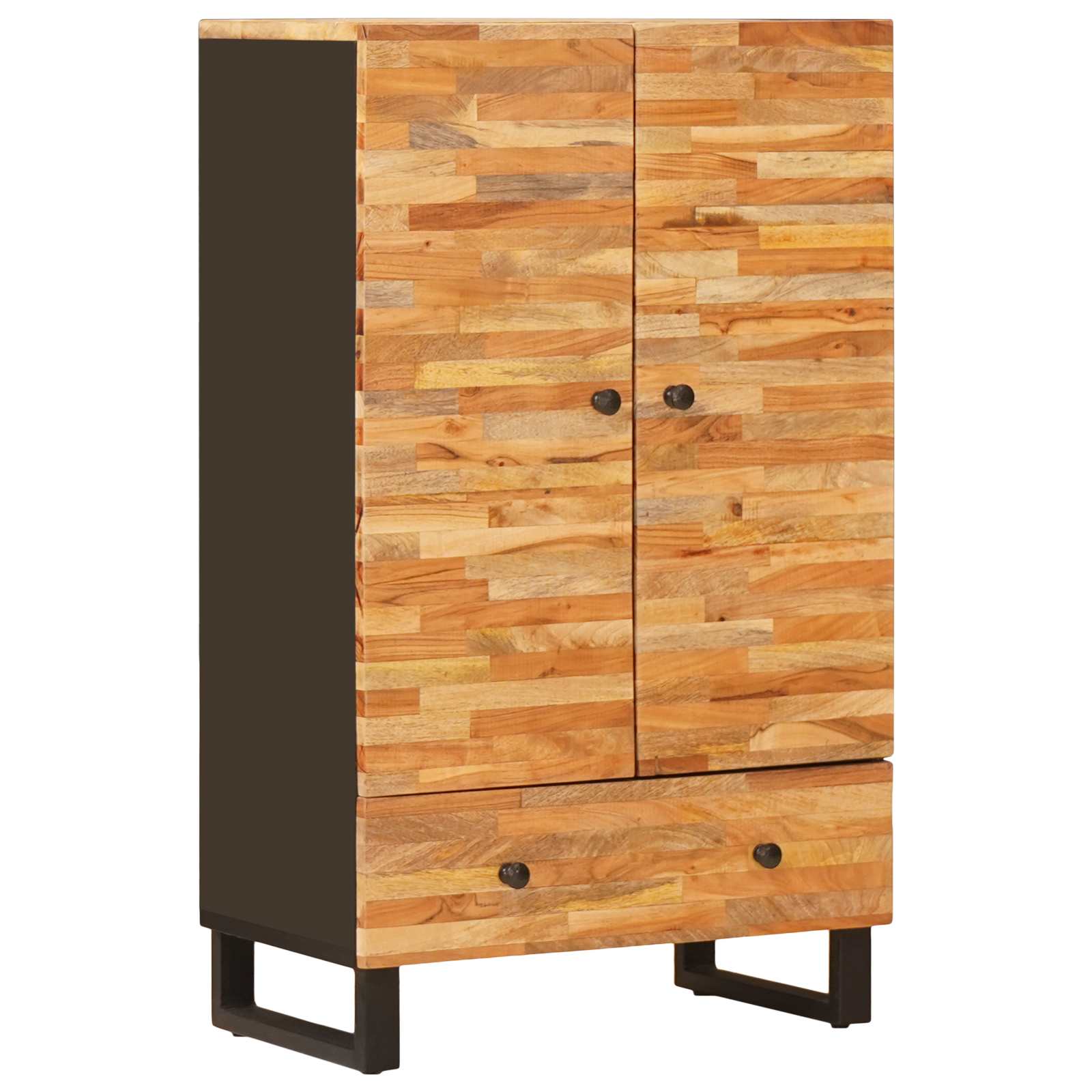 Pantrykapp Pruun 60 x 33 x 100 cm Tugev mango puu