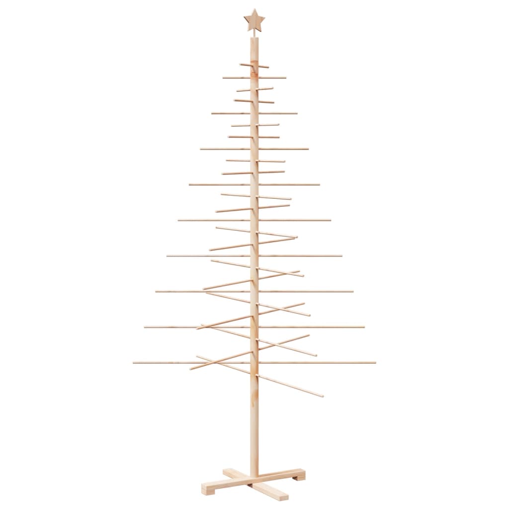 Puidust jõulupuu kaunistuseks, 210 cm, männipuit