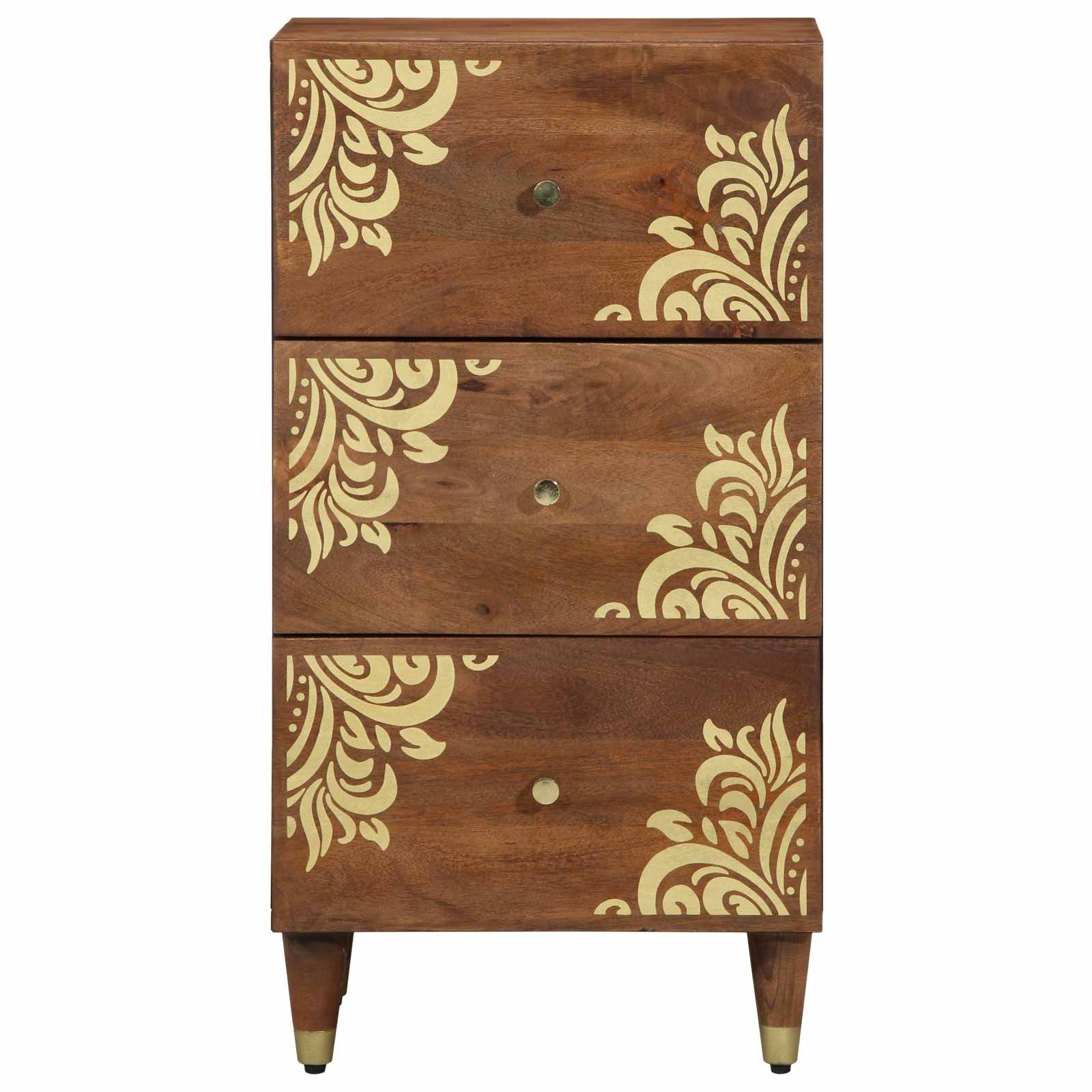 Kõide sahtliga riiuliga Pruun 40 x 33 x 75 cm Tugev mango puu
