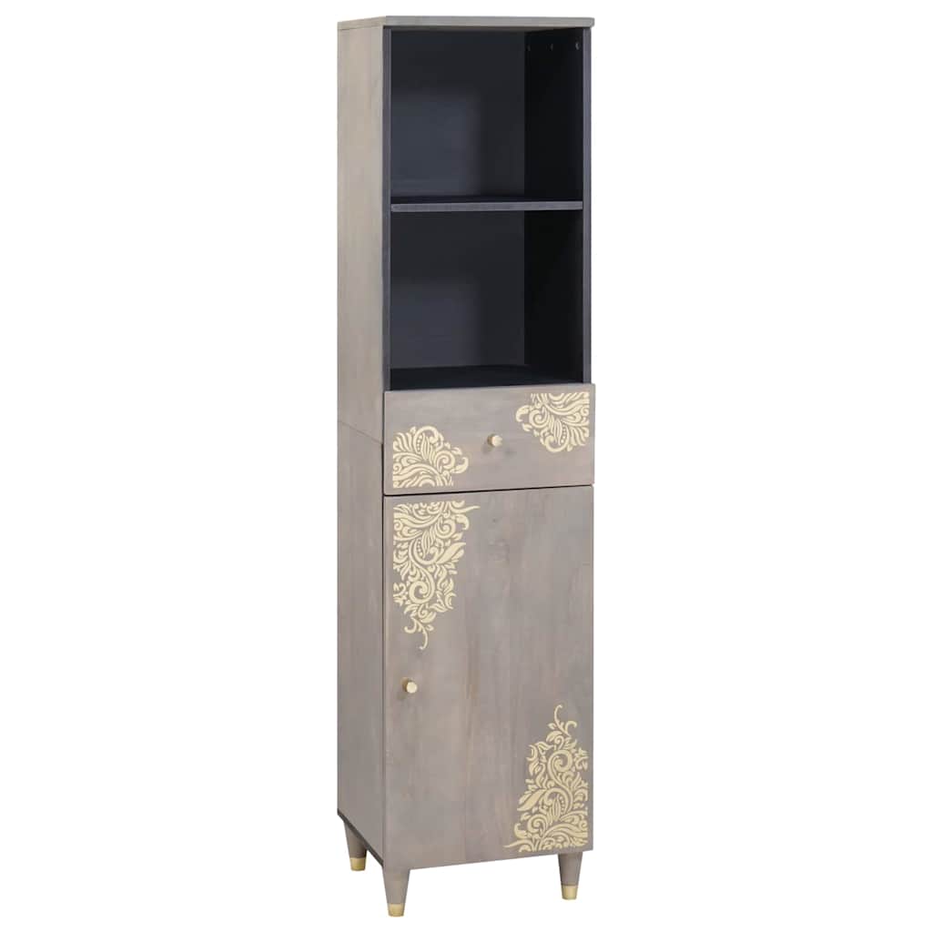 Vannitoa kapp sahtliga Hall 38 x 33 x 160 cm Tugev mango puu