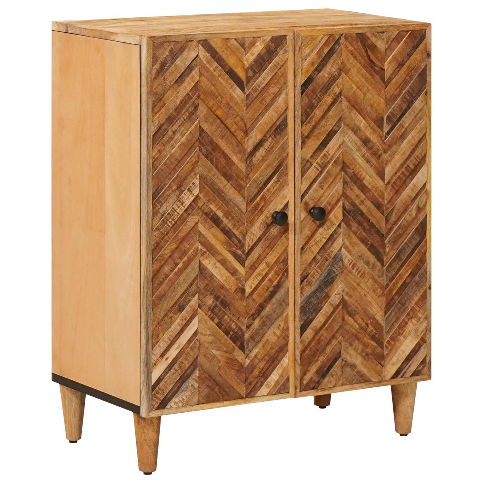 Ladustamiskapid 60 x 33,5 x 75 cm Tugev mango puu Pruun