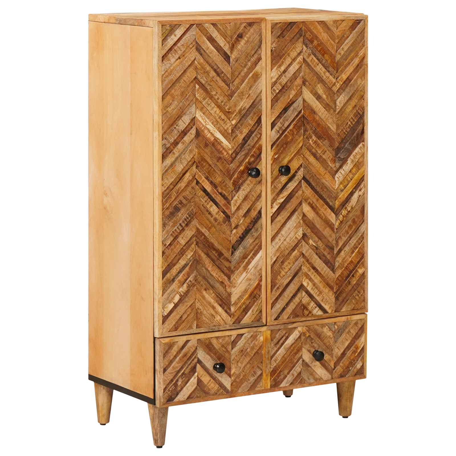 Ladustamiskapid Pruun 60 x 33,5 x 100 cm Tugev mango puu