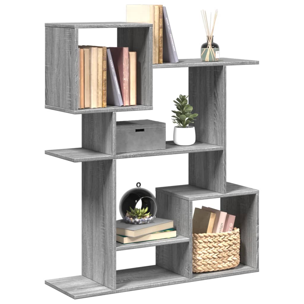 Ruumijagaja/raamatukapp, hall Sonoma, 92x29x112 cm, tehispuit