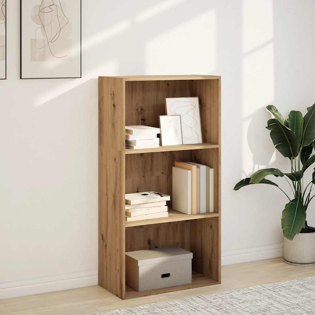 Raamaturiiul Artisian Oak 60x30x114 cm Engineered Wood