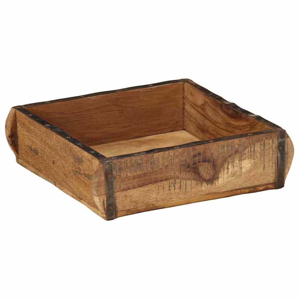 Kandik Pruun 29 x 31 x 10 cm Tugev taastatud puit