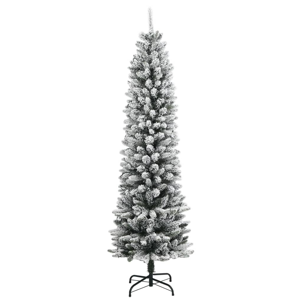 Kunstkuusk 300 LEDi ja lumiste okstega, 180 cm