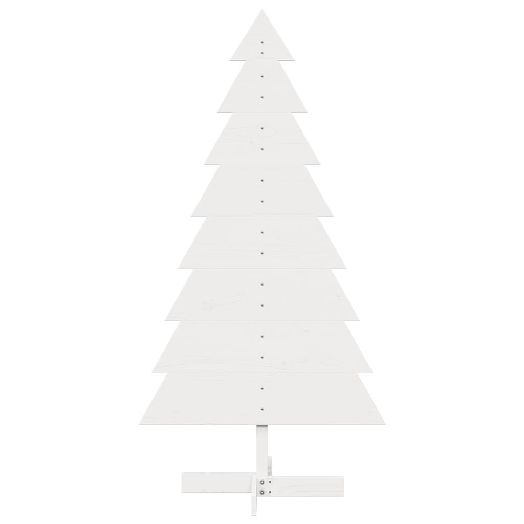 Puidust jõulupuu kaunistuseks, valge, 150 cm, männipuit