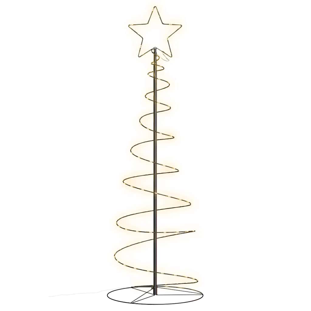 LED-jõulupuu, 100 LEDi, soe valge, 150 cm