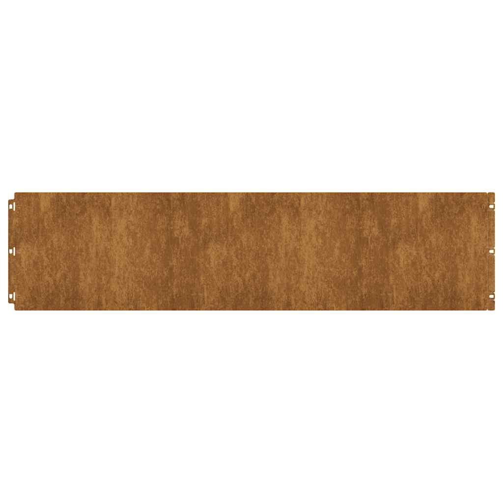 Muruääred 20 tk 25x103 cm painduv ilmastikukindel teras