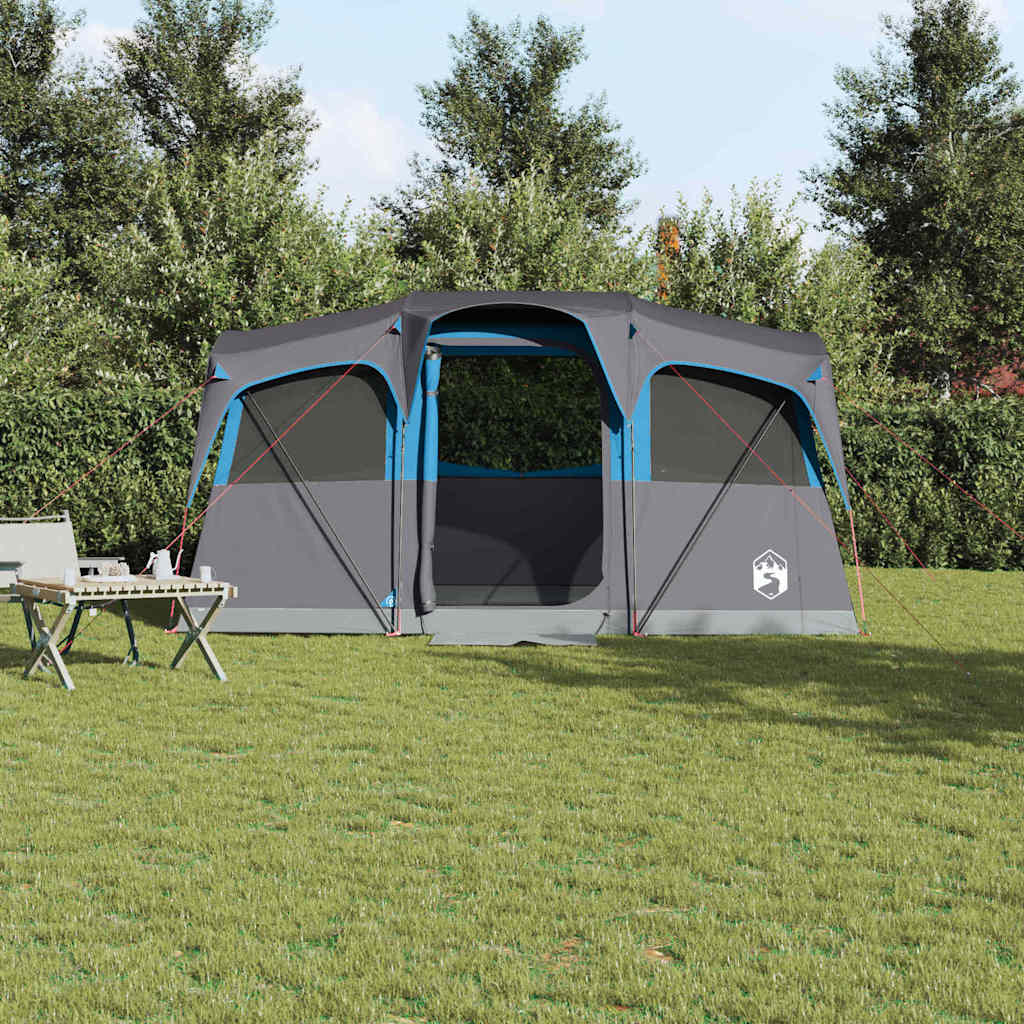 Peretelk 435 x 255 x 216 cm Polüester ja teras Sinine ja Hall