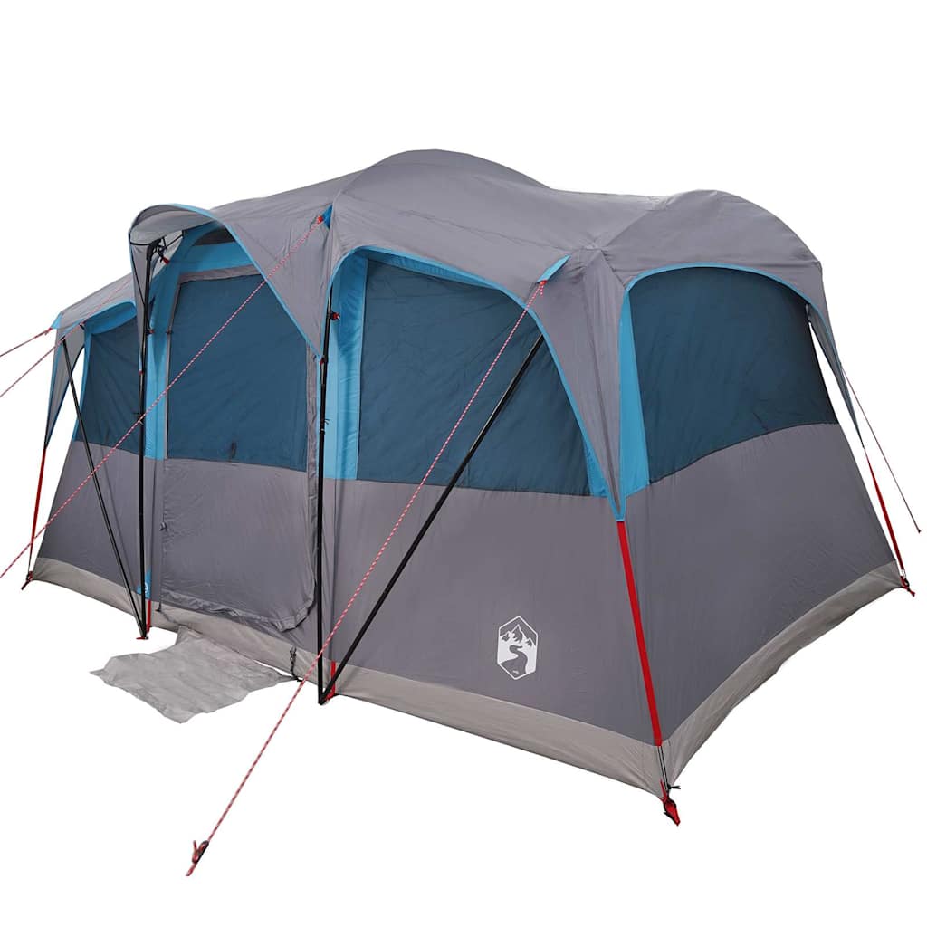 Peretelk 435 x 255 x 216 cm Polüester ja teras Sinine ja Hall