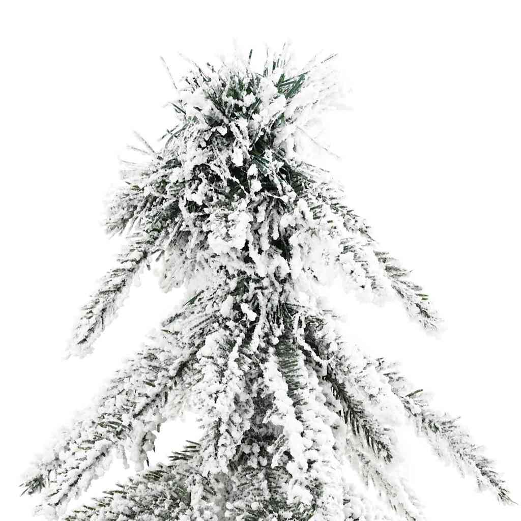 Tehisjõulupuu Valge 71 x 71 x 150 cm Polüetüleen ja metall