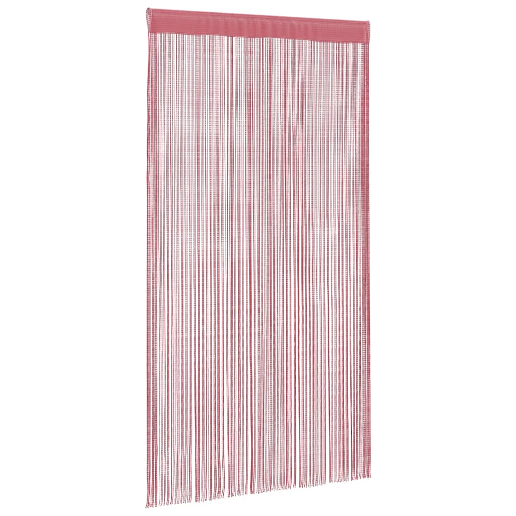 Nöörkardinad 2 tk, roosa, 140x250 cm