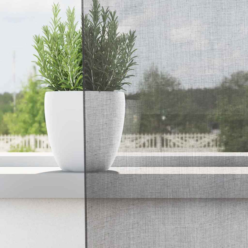 Voile kardinad varrastaskutega 2 tk, tumehall