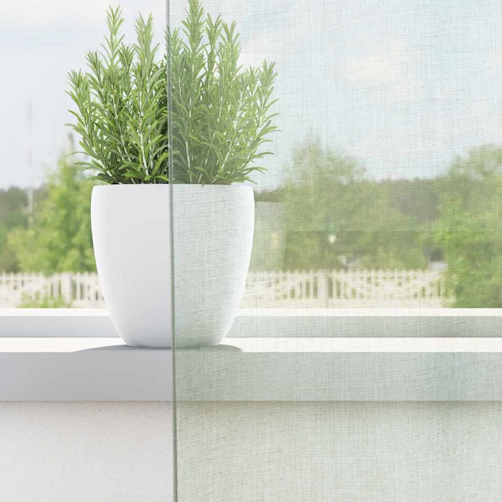 Aasadega voilee kardinad 2 tk, helehall, 140 x 225 cm