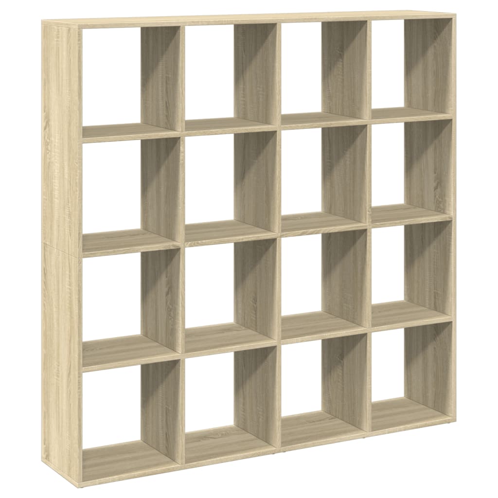 Raamaturiiul Sonoma tamm 137,5x29x137,5 cm tehispuit