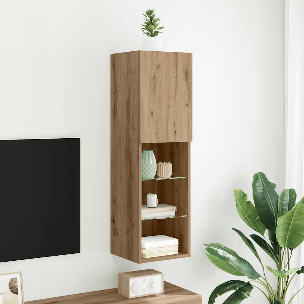 LED-tuledega telerikapp, käsitöötamm, 30,5 x 30 x 102 cm