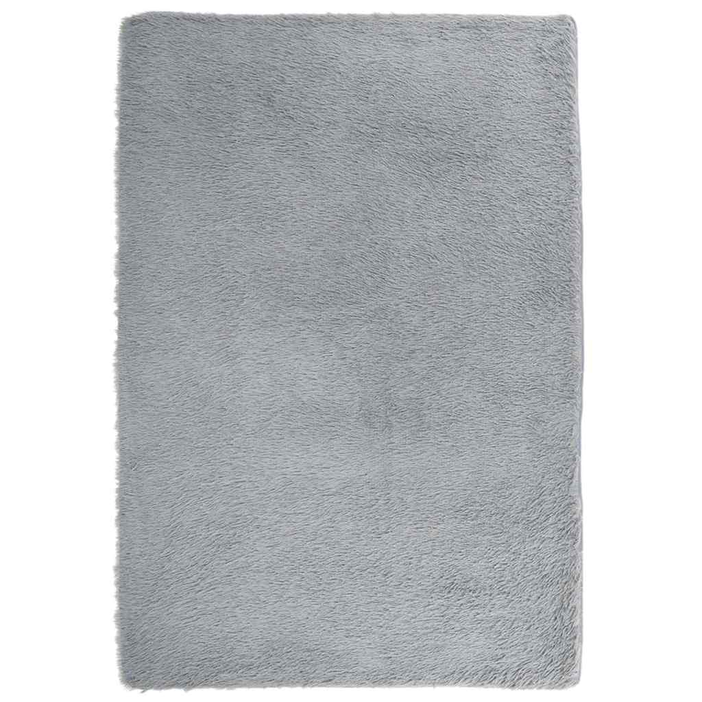 Kõrge narmaga Shaggy vaip, NAVARRA, helehall, 120x170 cm