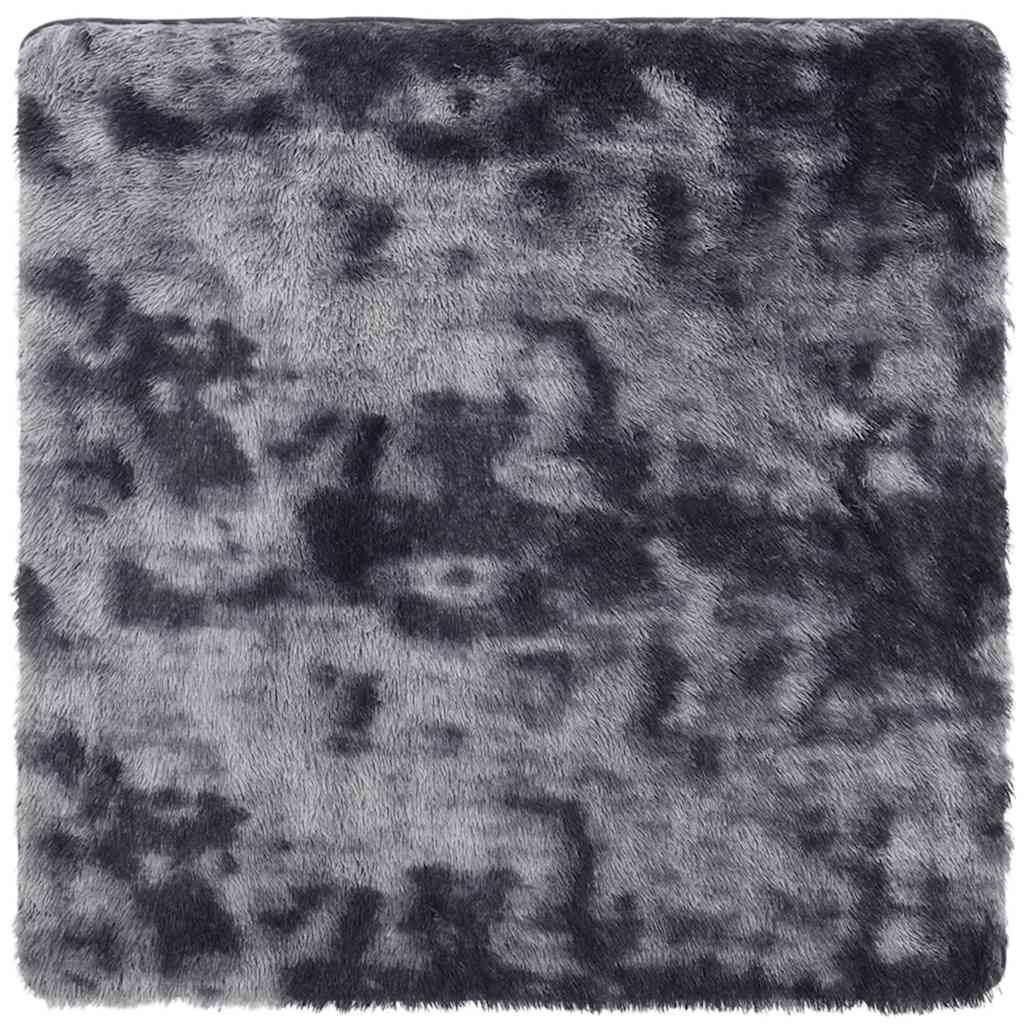 Kõrge narmaga Shaggy vaip, NAVARRA, tumehall, 240x240 cm