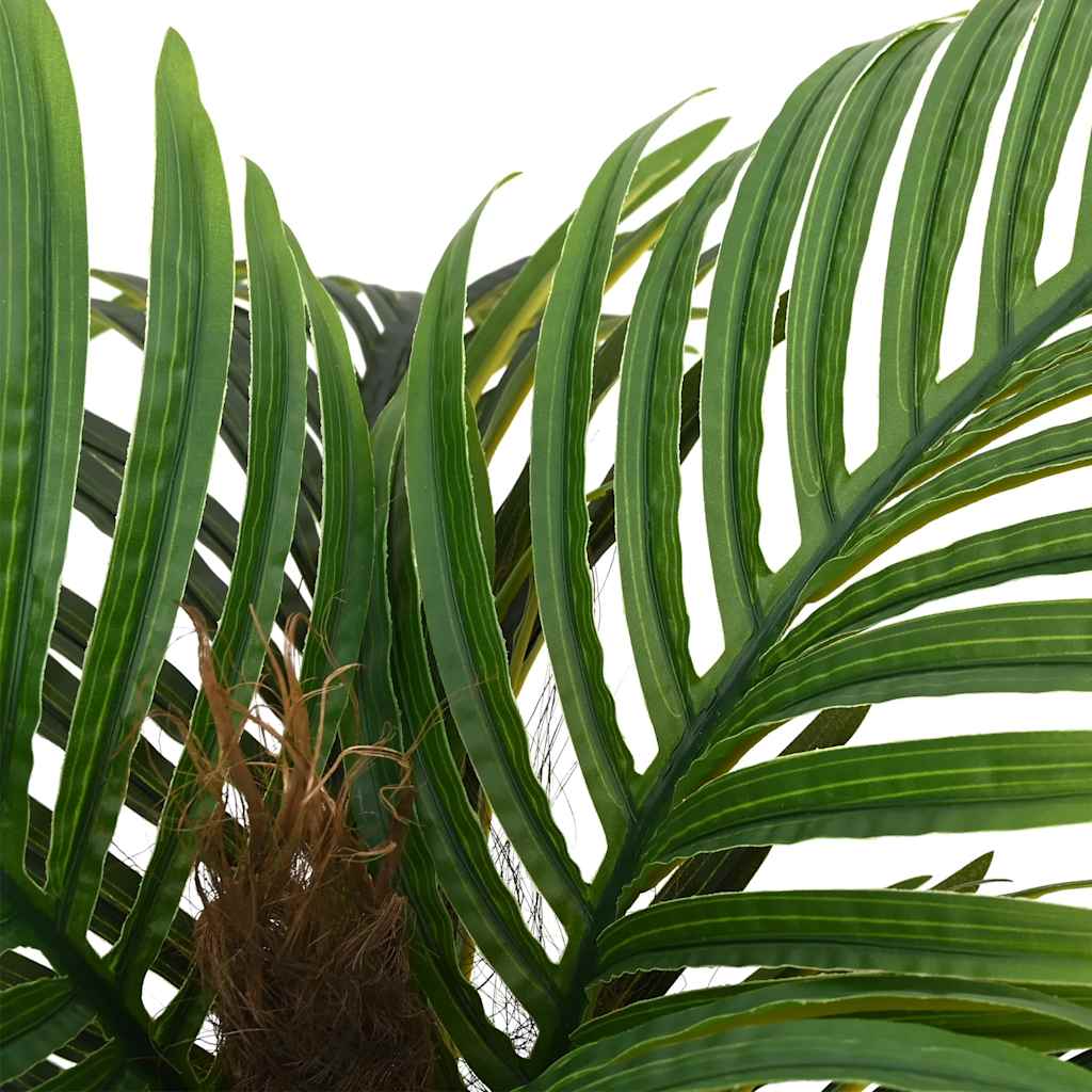 Kunstpalm 6 lehte 100 cm roheline