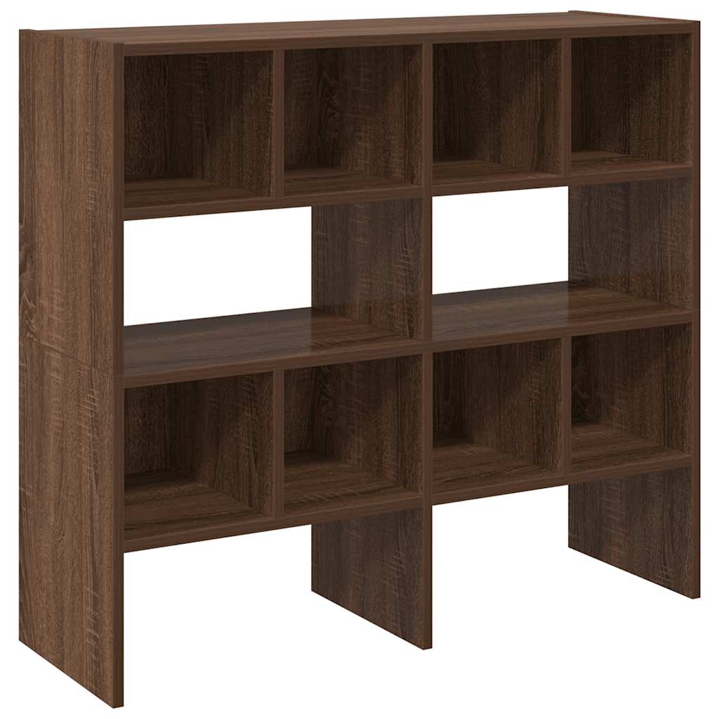 Kingariiulid 2 tk virnastatavad, pruun tamm, 89,5 x 30 x 40 cm