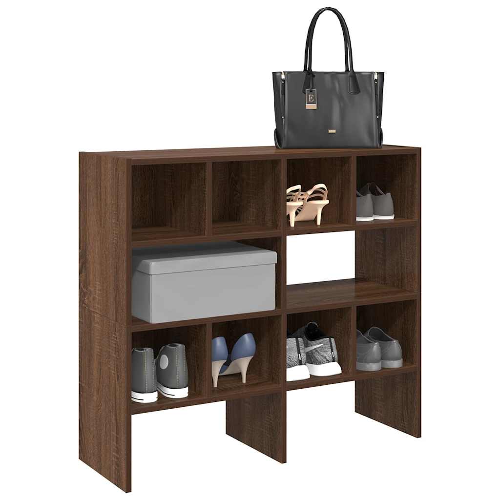 Kingariiulid 2 tk virnastatavad, pruun tamm, 89,5 x 30 x 40 cm
