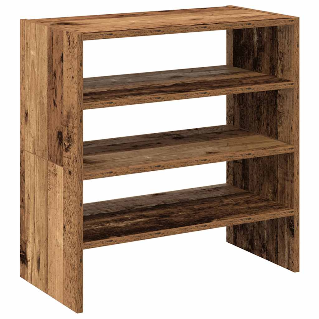 Kingariiulid 2 tk virnastatavad, vana puit, 60 x 30 x 30,5 cm