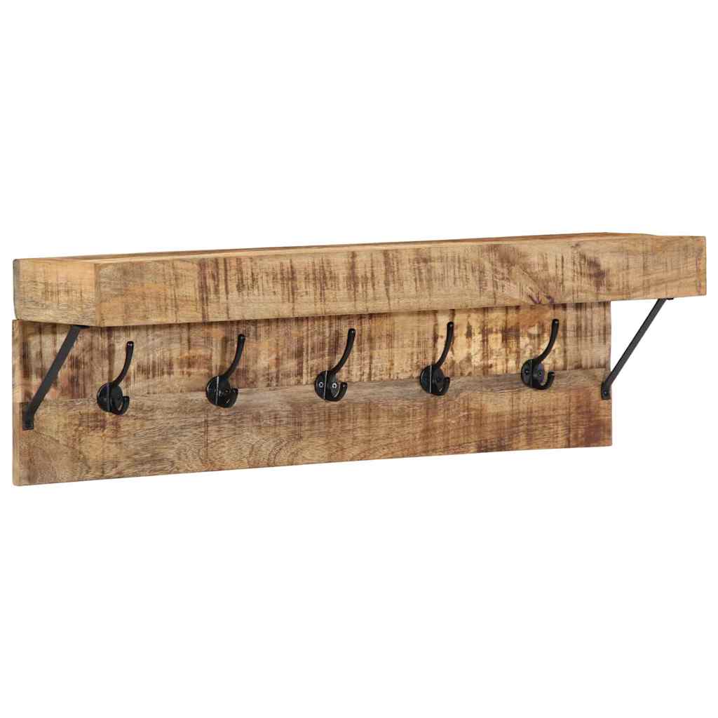 Riidepuu Seinale kinnitatav Pruun 73 x 19 x 23 cm Mangopuit