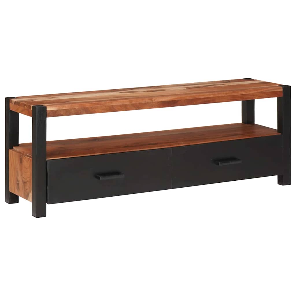 Meedia kapp sahtliga Pruun 110 x 30 x 40 cm Tugev akatsiapuu